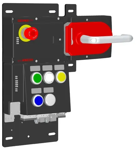 Produktfoto 1 von Euchner MGB-L2HB-PNA-R-113134, Zuhalteset+6 Bedien- und Anzeigeelementen