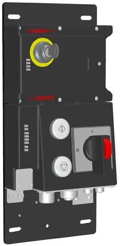 Produktfoto 1 von Euchner MGB-L1B-PNA-R-113612, Auswertemodul und Busmodul+4 Bedienelementen