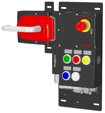 Produktfoto 1 von Euchner MGB-L2HB-PNA-L-113991, Zuhalteset+6 Bedien- oder Anzeigeelementen