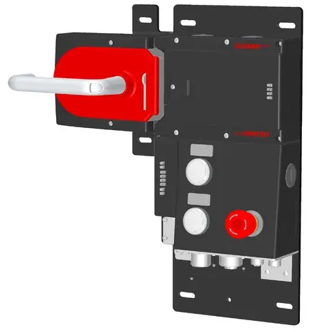 Produktfoto 1 von Euchner MGB-L1HB-PNA-L-124125, Zuhalteset+3 Bedienelementen