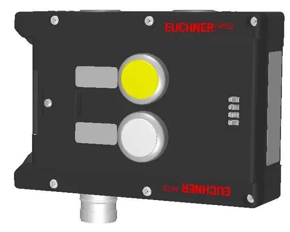 Produktfoto 1 von Euchner MGB-L1-ARA-AA8A1-S1-L-111654, Zuhaltemodul+2 Taster+Beschriftungsträger