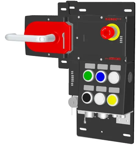 Produktfoto 1 von Euchner MGB-L1HEB-PNA-L-124575, Zuhalteset+7 Bedienelementen