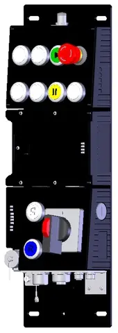 Produktfoto 1 von Euchner MGB-L1CB-PNA-L-124820, Auswertemodul+Bedienmodul+11 Elemente