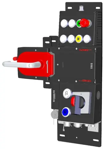 Produktfoto 1 von Euchner MGB-L1HECB-PNA-L-124821, Zuhalteset+Bedienmodul+11 Elemente