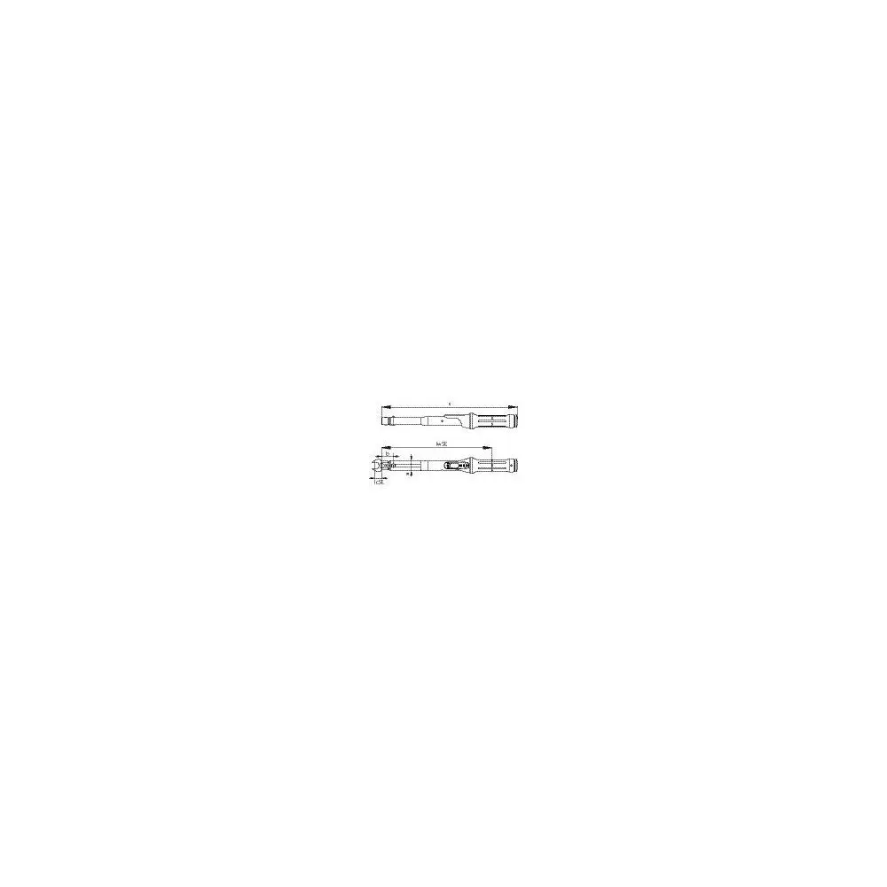 Produktfoto 1 von Gedore 3278565, Drehmomentschlüssel TF-SE400 80 - 400 Nm 14 x 18 mm
