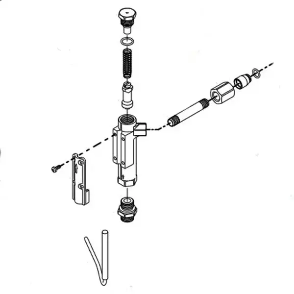 Produktfoto 1 von Kränzle Durchflußwächter therm C, E/A: 12mm Ermeto