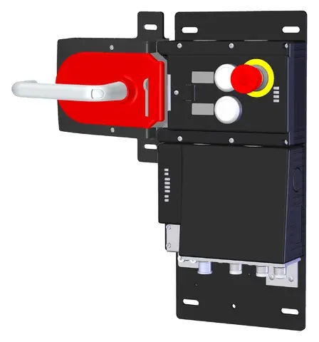 Produktfoto 1 von Euchner MGB-L2HB-EIA-L-127679, Zuhalteset+2 Tastern, Not-Halt