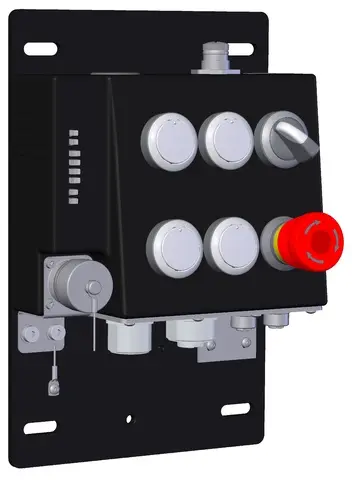 Produktfoto 1 von Euchner MGB-B-A300A2-PN-126713, Busmodul+6 Bedien- und Anzeigeelementen