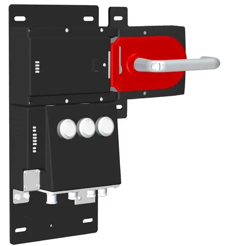 Produktfoto 1 von Euchner MGB-L1HB-EIA-R-128332, Zuhalteset mit 3 Tastern