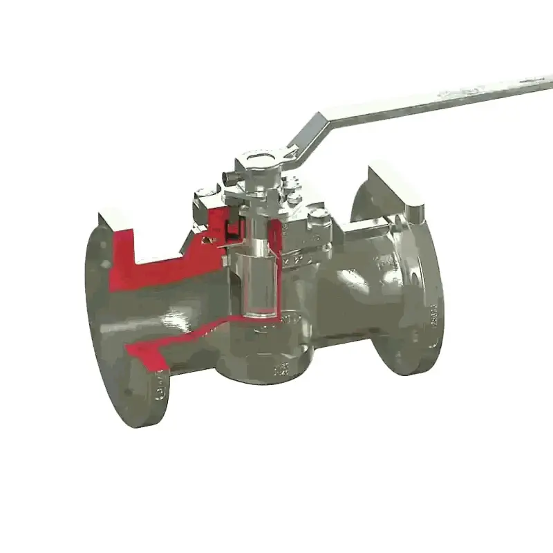 Produktfoto 1 von Fergo Flowserve Durco PFA Kükenhahn DN 15 PN16/40 Edelstahl G4E
