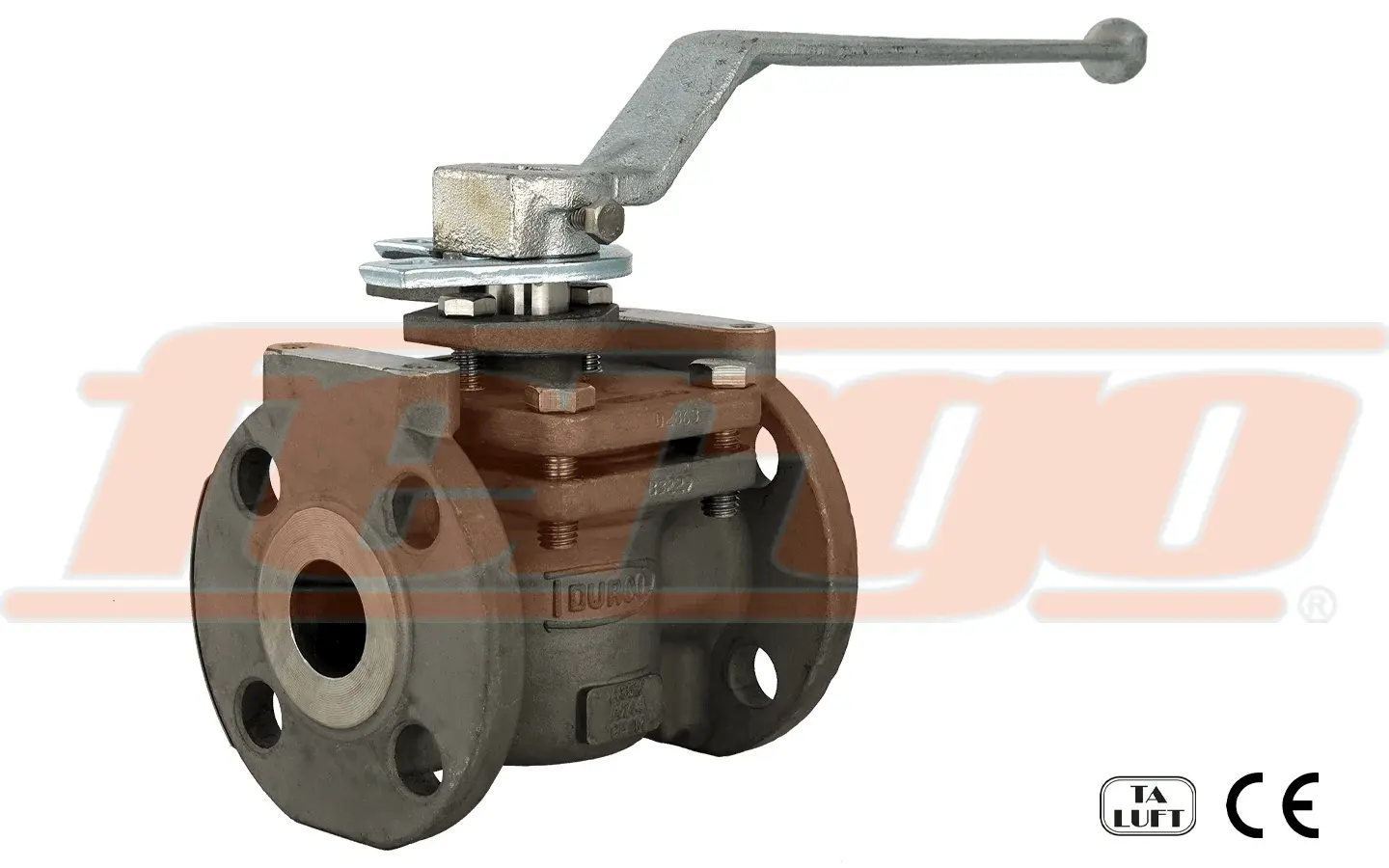 Produktfoto 1 von Fergo Flowserve DURCO G411 Kükenhahn 1" Class150 Edelstahl PFA Handhebel