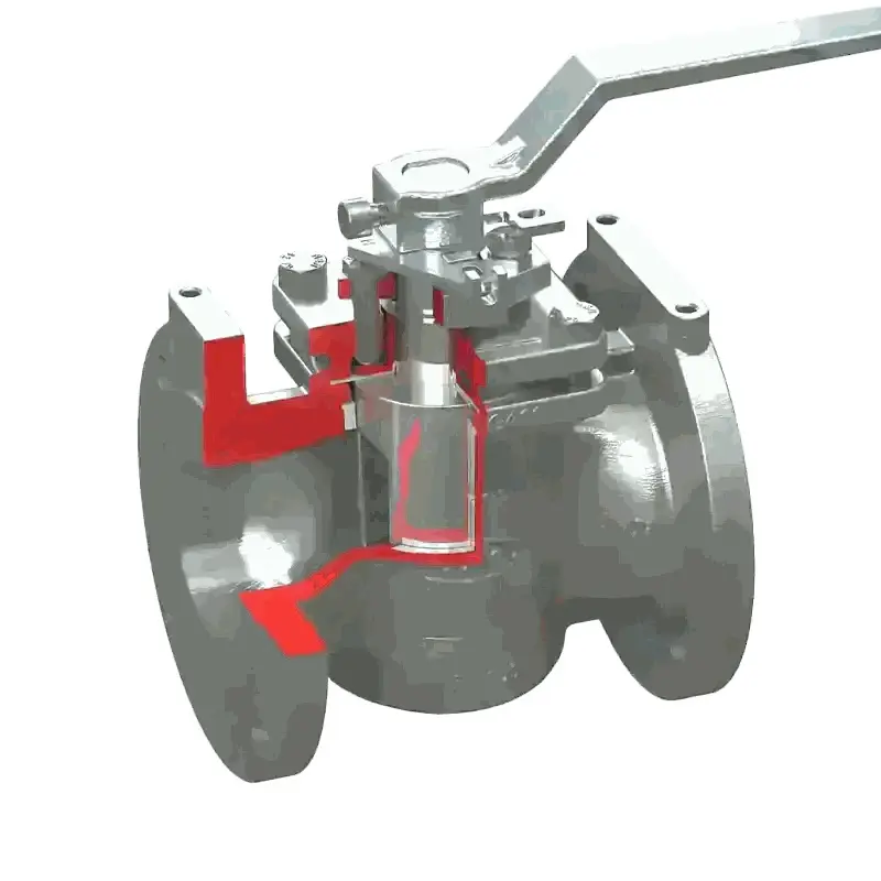 Produktfoto 1 von Fergo Flowserve Durco Kükenhahn G431 1" Class300 Edelstahl PFA Handhebel