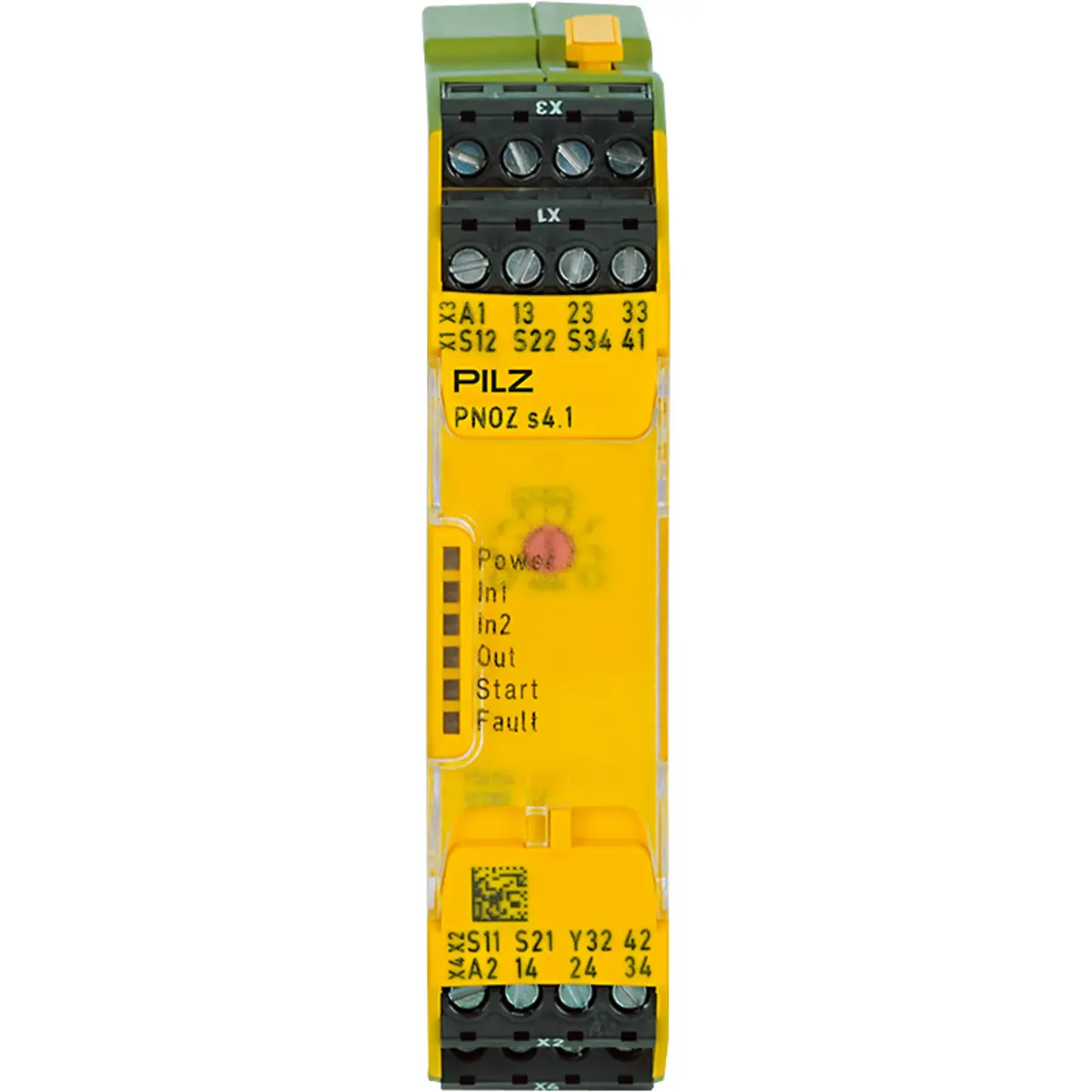 Produktfoto 1 von PILZ PNOZ s4.1 48-240VACDC 3 n/o 1 n/c Schaltgeräte P/N: 750154