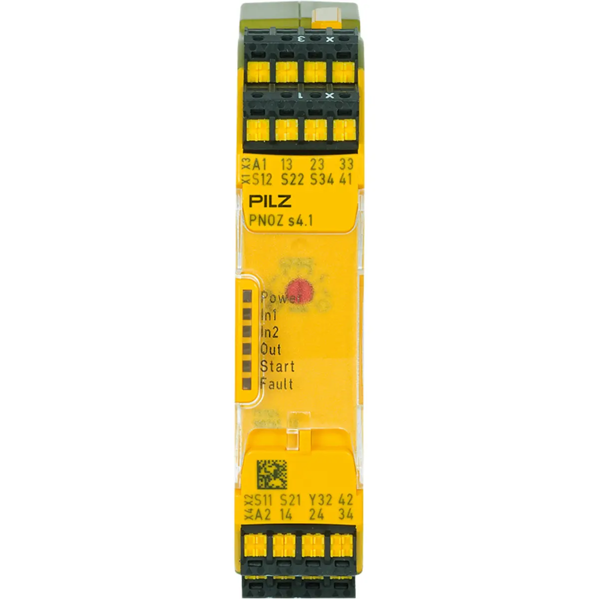 Produktfoto 1 von PILZ PNOZ s4.1 C 24VDC 3 n/o 1 n/c Schaltgeräte P/N: 751124