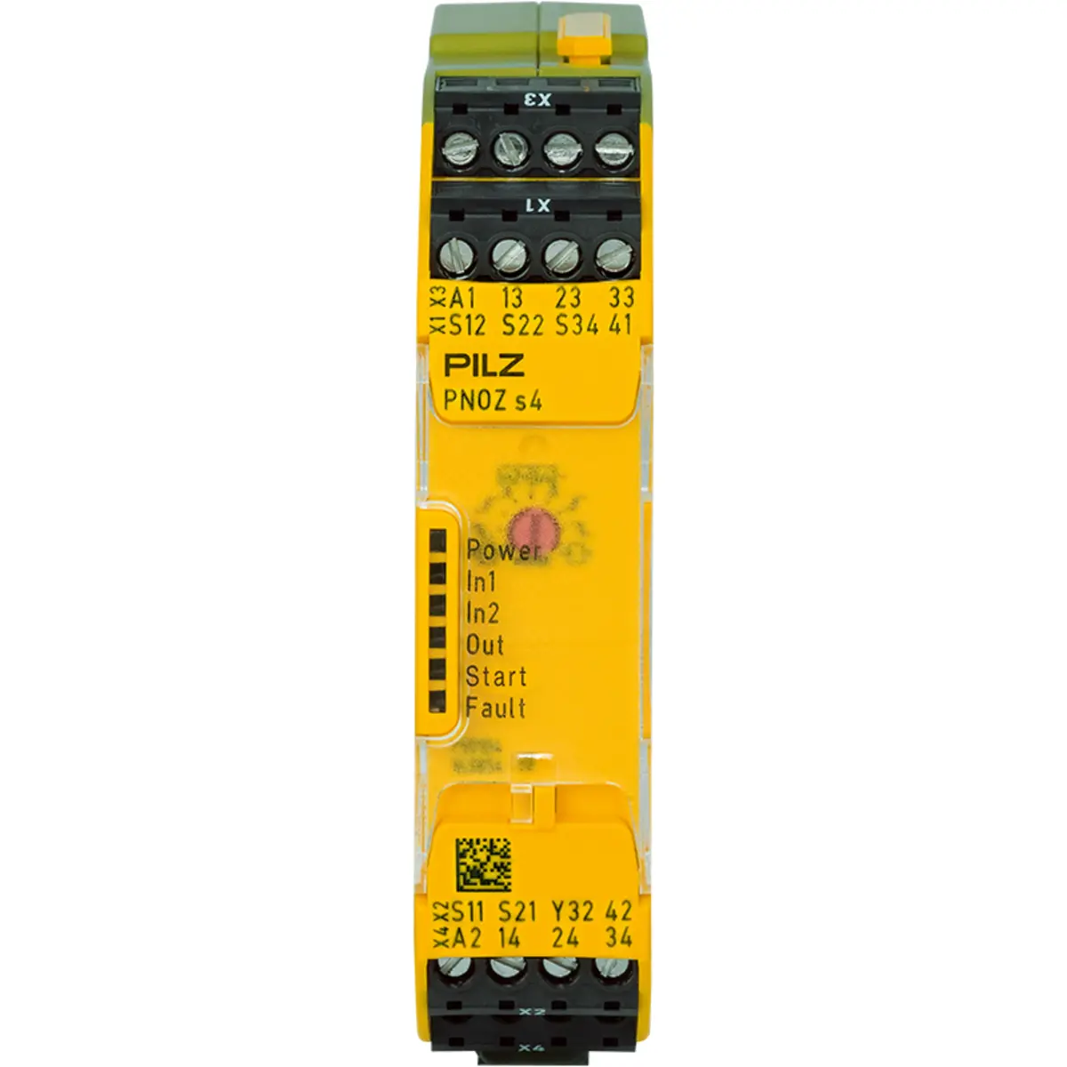 Produktfoto 1 von PILZ PNOZ s4 24VDC 3 n/o 1 n/c Schaltgeräte P/N: 750104