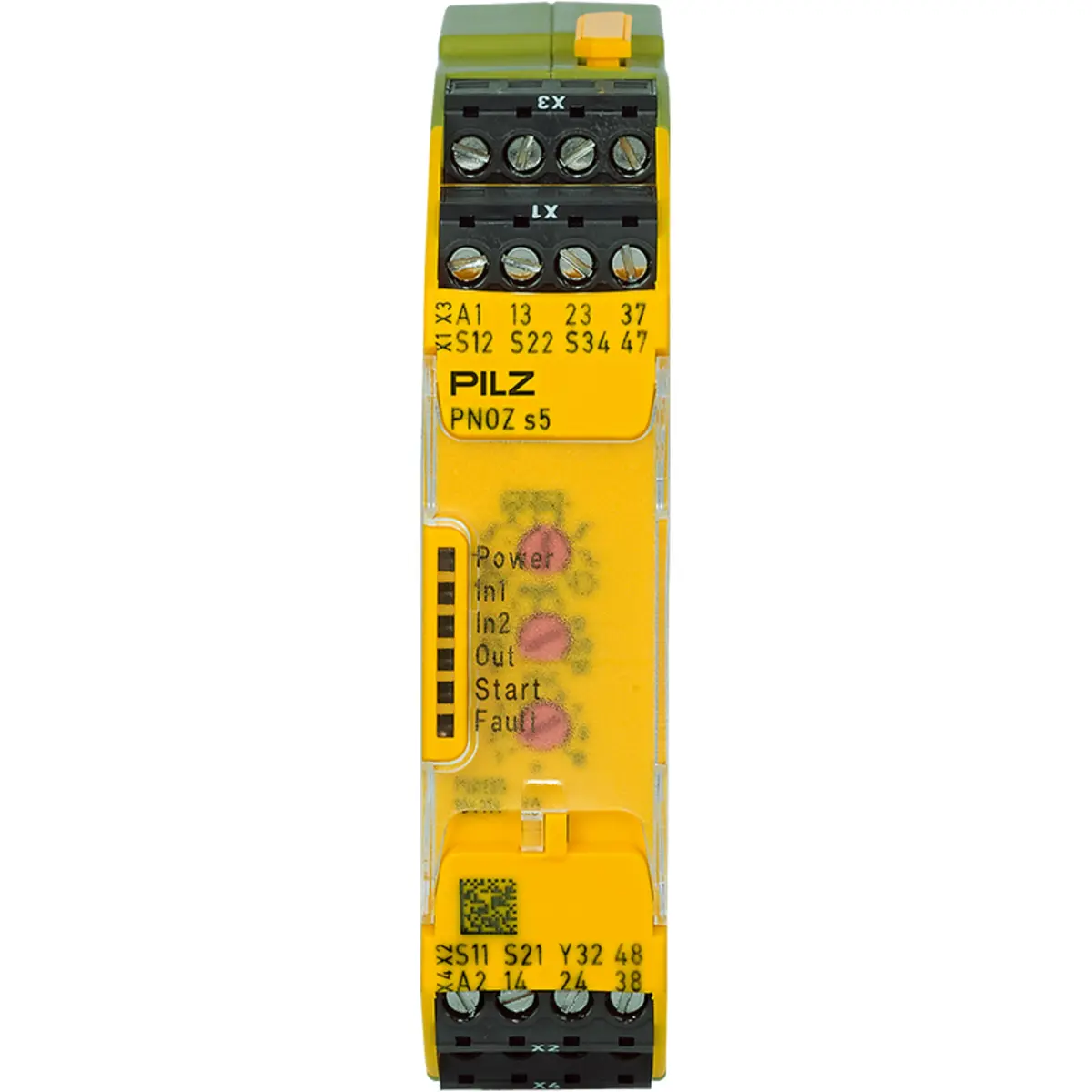 Produktfoto 1 von PILZ PNOZ s5 48-240VACDC 2 n/o 2 n/o t Schaltgeräte P/N: 750135