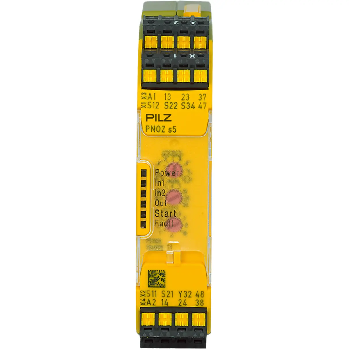 Produktfoto 1 von PILZ PNOZ s5 C 24VDC 2 n/o 2 n/o t Schaltgeräte P/N: 751105