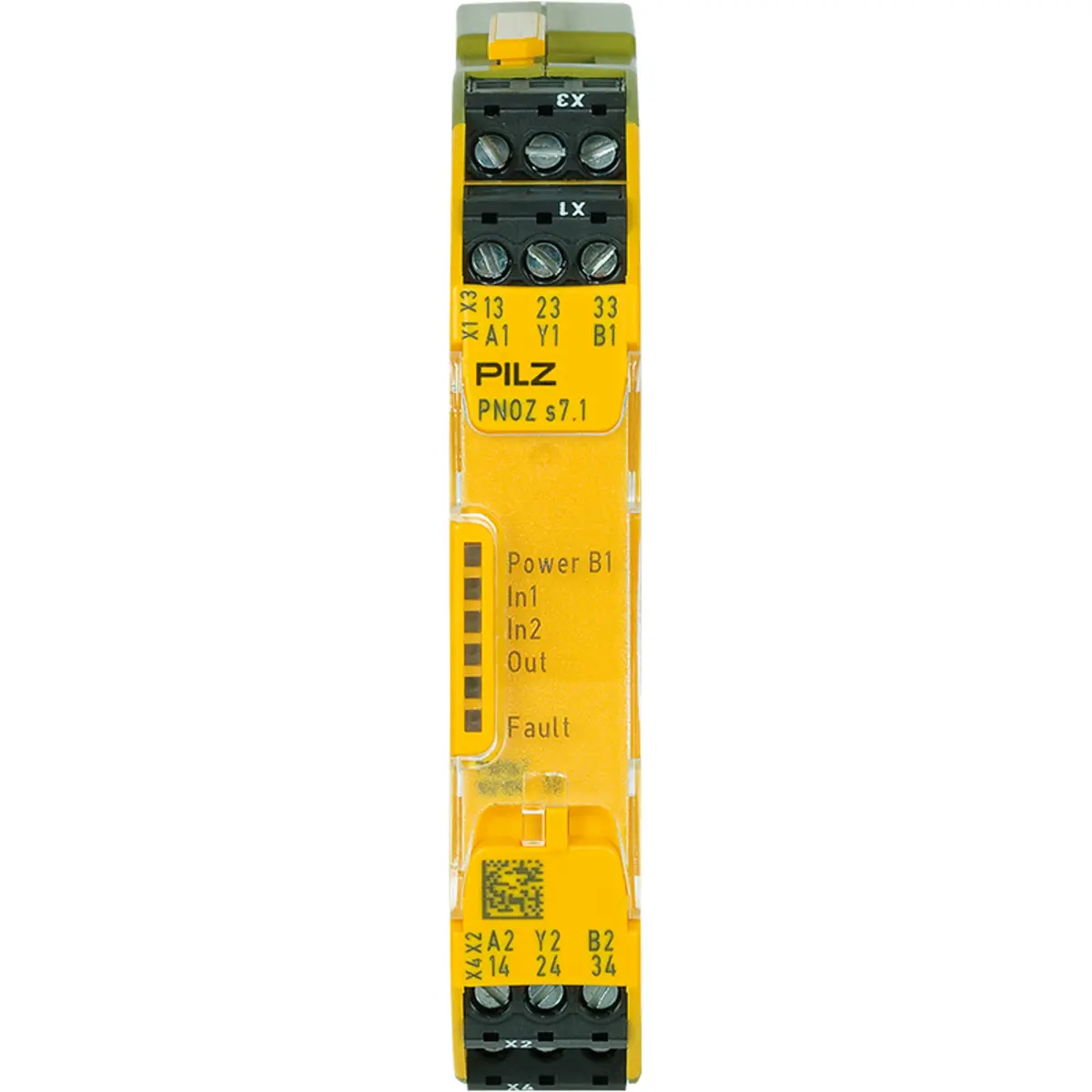 Produktfoto 1 von PILZ PNOZ s7.1 24VDC 3 n/o cascade Schaltgeräte P/N: 750167