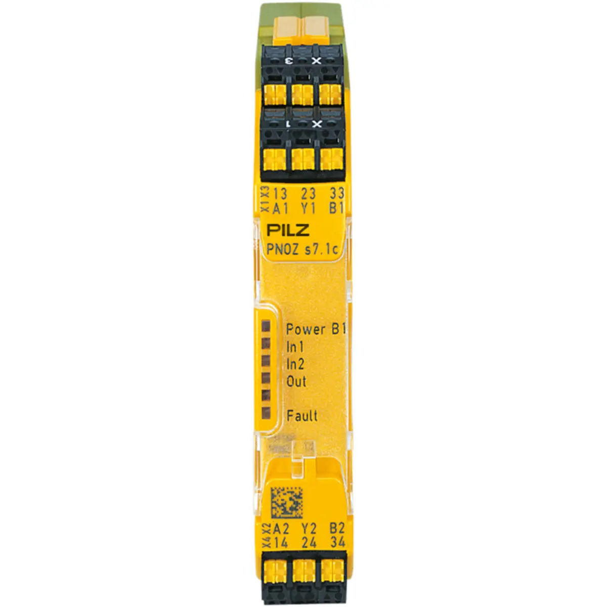 Produktfoto 1 von PILZ PNOZ s7.1 C 24VDC 3 n/o cascade Schaltgeräte P/N: 751167
