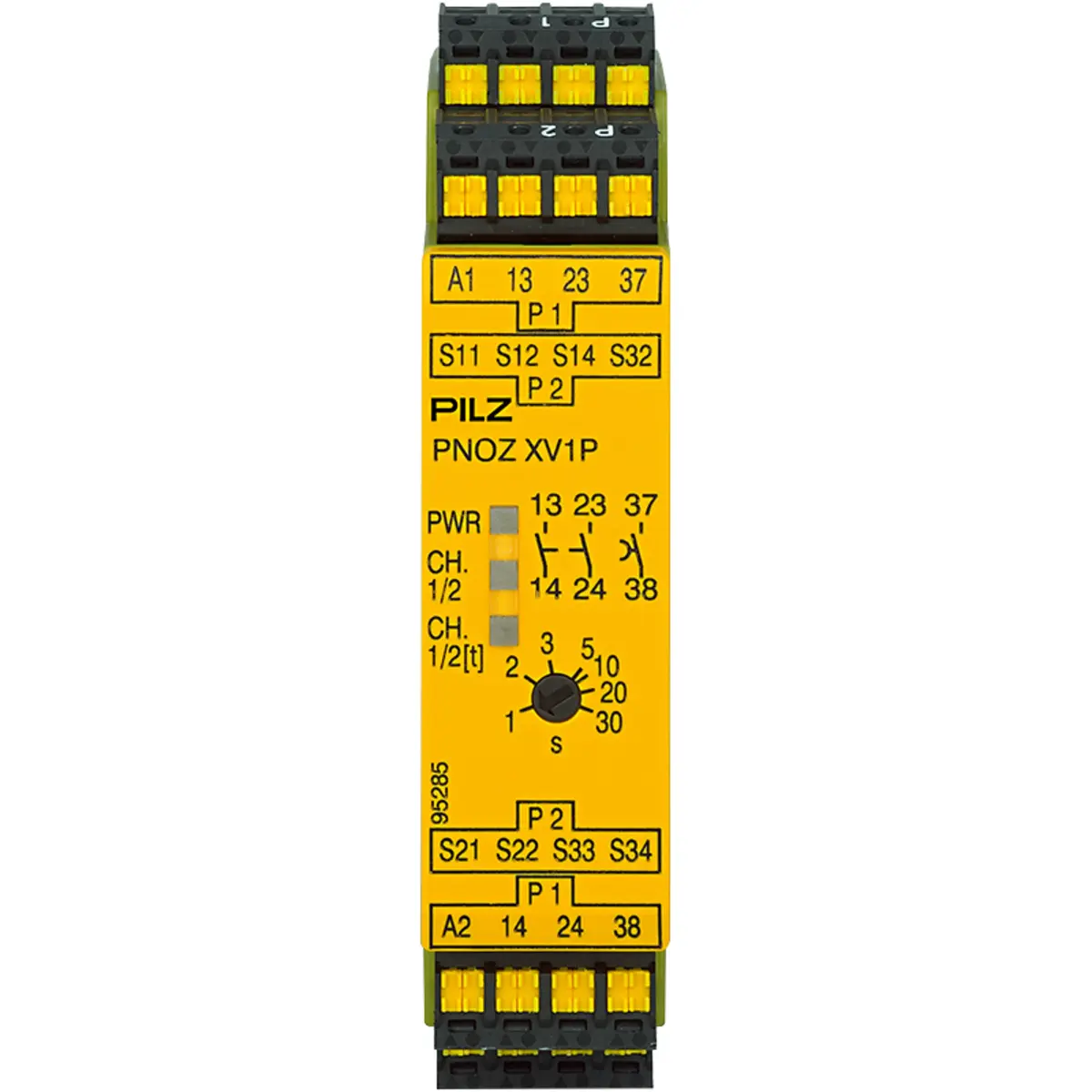 Produktfoto 1 von PILZ PNOZ XV1P C 30/24VDC 2n/o 1n/o t Schaltgeräte P/N: 787602