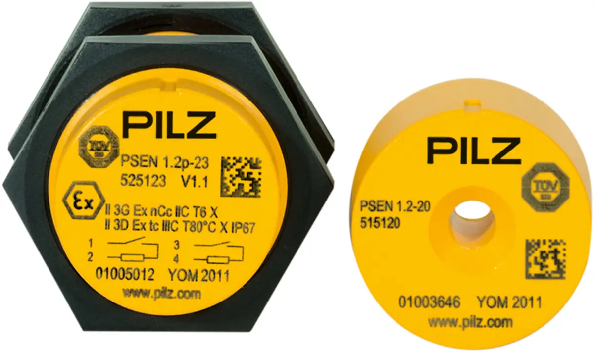 Produktfoto 1 von PILZ PSEN 1.2p-23/PSEN 1.2-20/8mm/ATEX/1un., für Schaltger., P\n: 505223