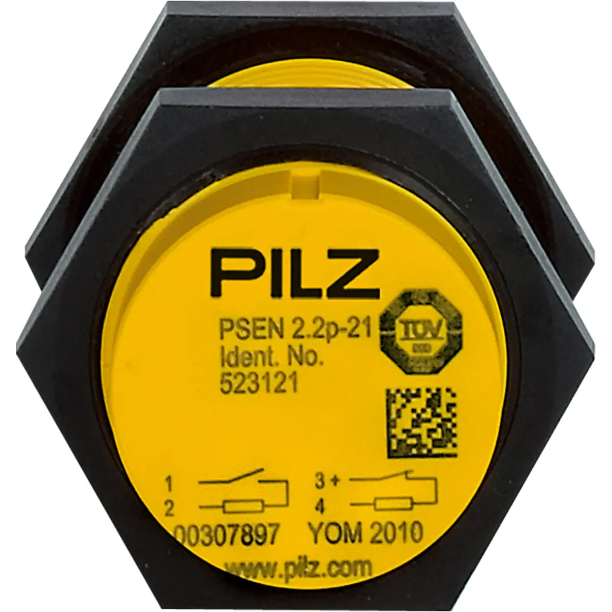 Produktfoto 1 von PILZ PSEN 2.2p-21/LED/8mm 1 switch, PSENmag für elektronische Schaltgeräte