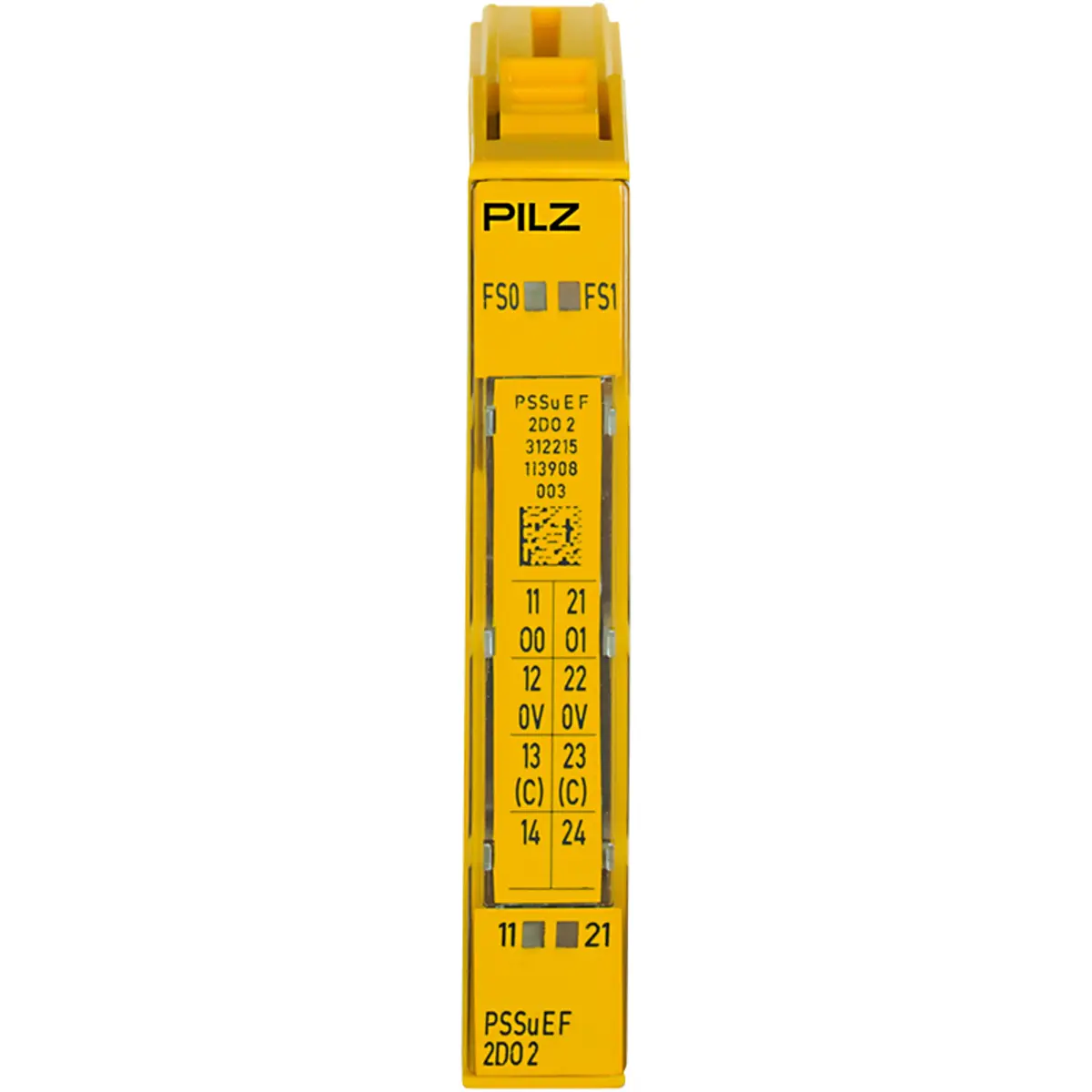 Produktfoto 1 von PILZ PSSu E F 2DO 2, PSSuniversal - sichere E/A-Module, P/n: 312215