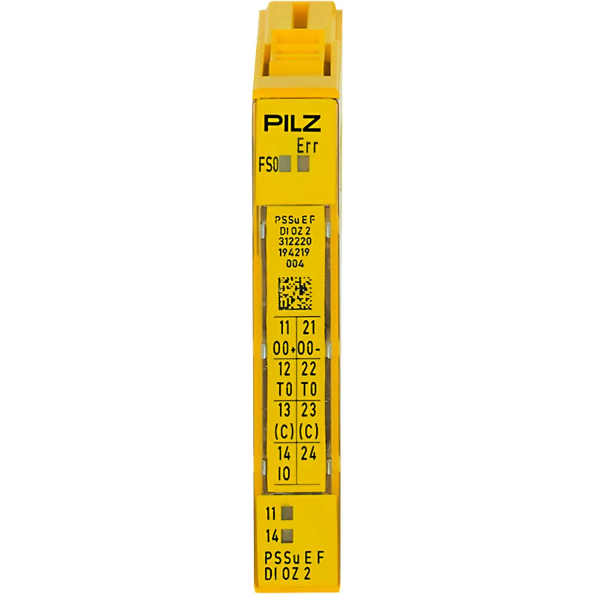 Produktfoto 1 von PILZ PSSu E F DI OZ 2, PSSuniversal - sichere E/A-Module, P/n: 312220