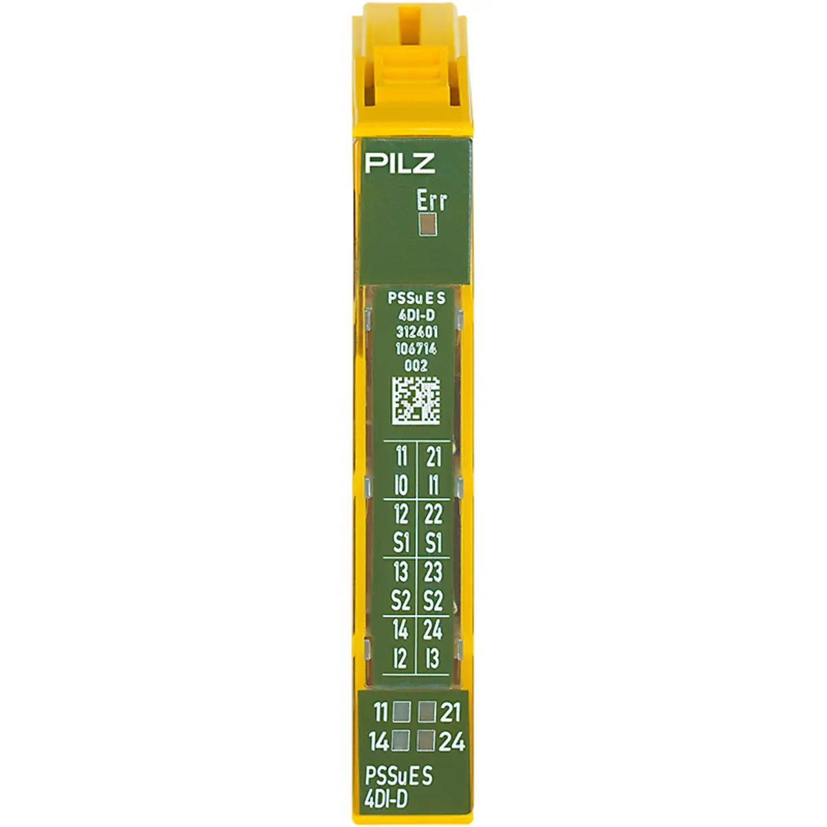 Produktfoto 1 von PILZ PSSu E S 4DI-D, PSSuniversal - Standard-E/A-Module, P/n: 312401