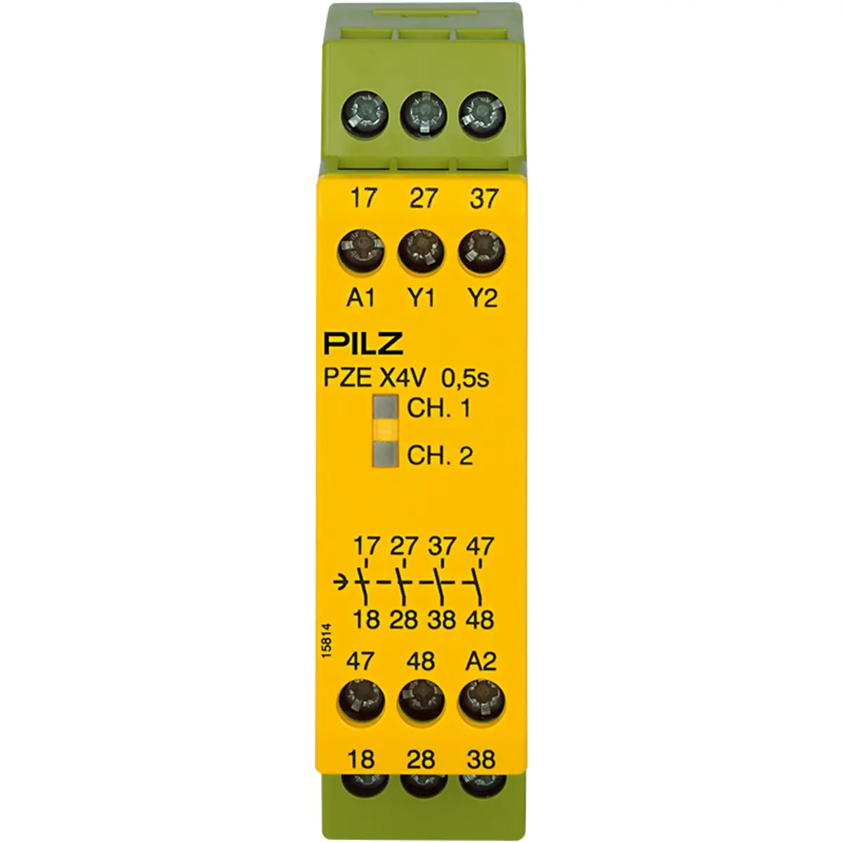 Produktfoto 1 von PILZ PZE X4V 0,5/24VDC 4n/o fix Schaltgeräte P/N: 774580