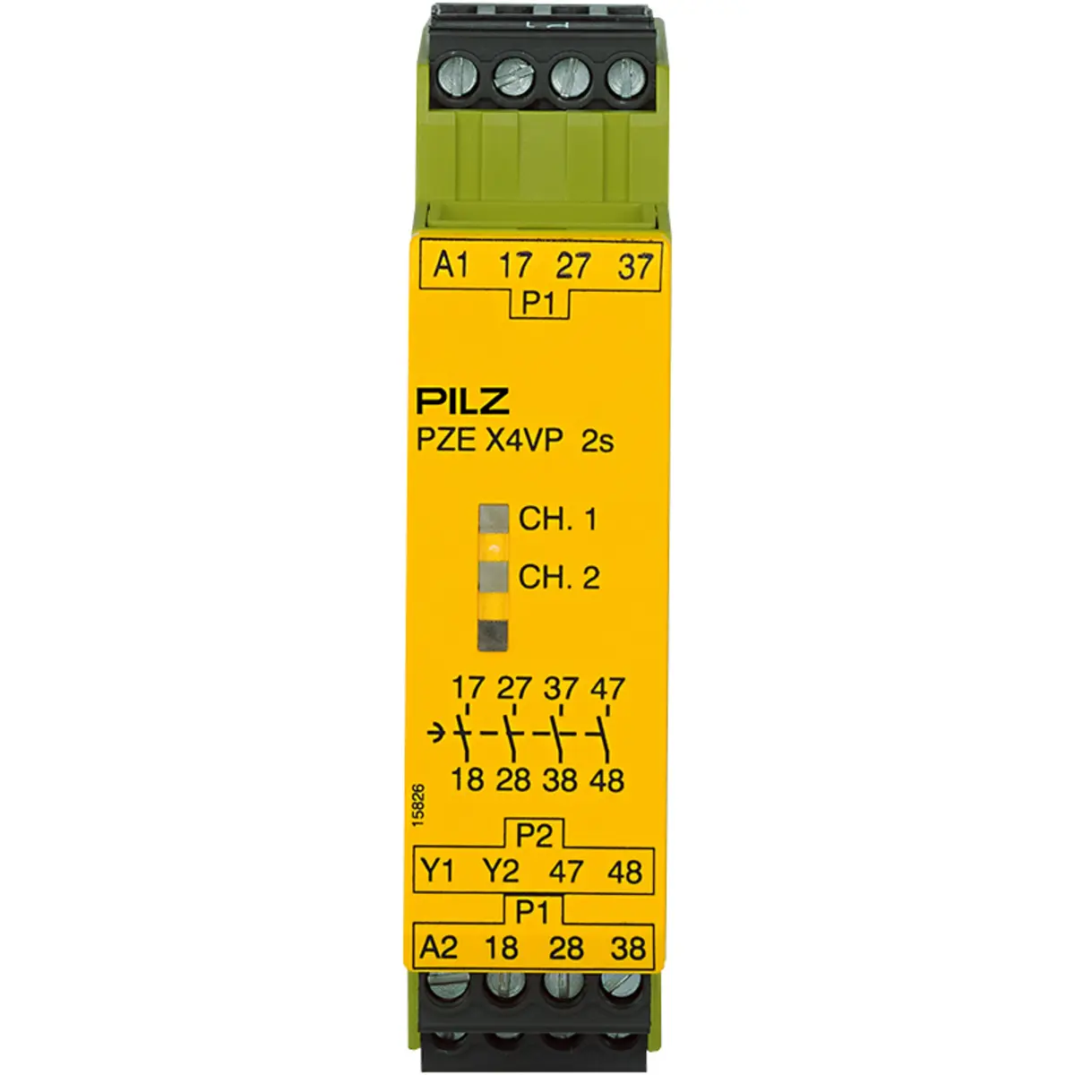 Produktfoto 1 von PILZ PZE X4VP 2/24VDC 4n/o fix, Kontakterweiterungen, P/n: 777582