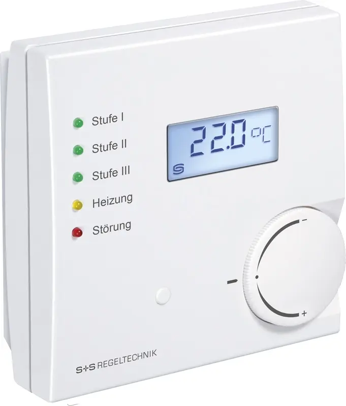 Produktfoto 1 von S+S REGELTECHNIK 1201-42B6-7051-005 RFTF-Modbus P T 5L LCD Raumfeuchtigkeits