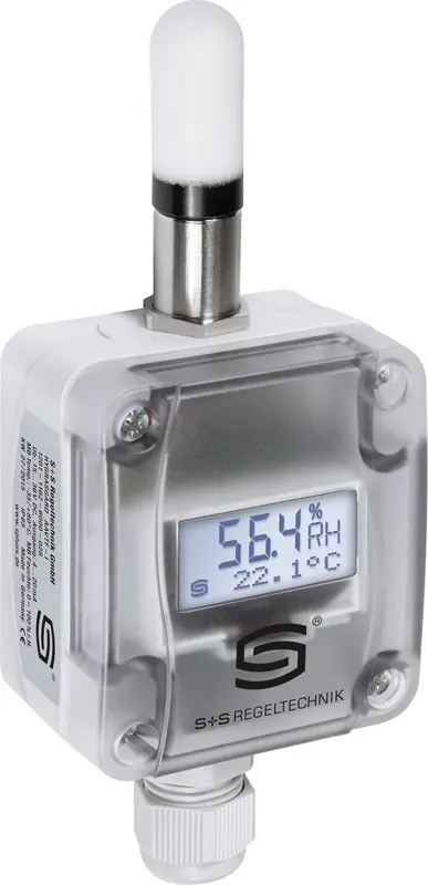 Produktfoto 1 von S+S REGELTECHNIK 1201-1122-0200-000 AFF-SD-I LCD Feuchtesensor