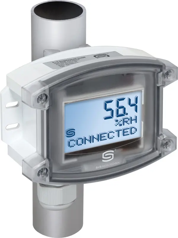 Produktfoto 1 von S+S REGELTECHNIK 1201-1281-F401-020 TW-wModbus LCD Taupunkt