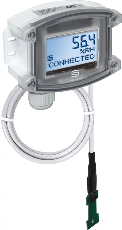 Produktfoto 1 von S+S REGELTECHNIK 1201-1281-F401-030 TW-extern-wModbus LCD Taupunkt