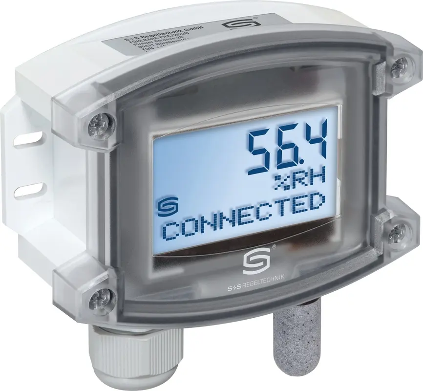 Produktfoto 1 von S+S REGELTECHNIK 1201-12CF-1400-000 AFTF-wModbus LCD WIRELESS