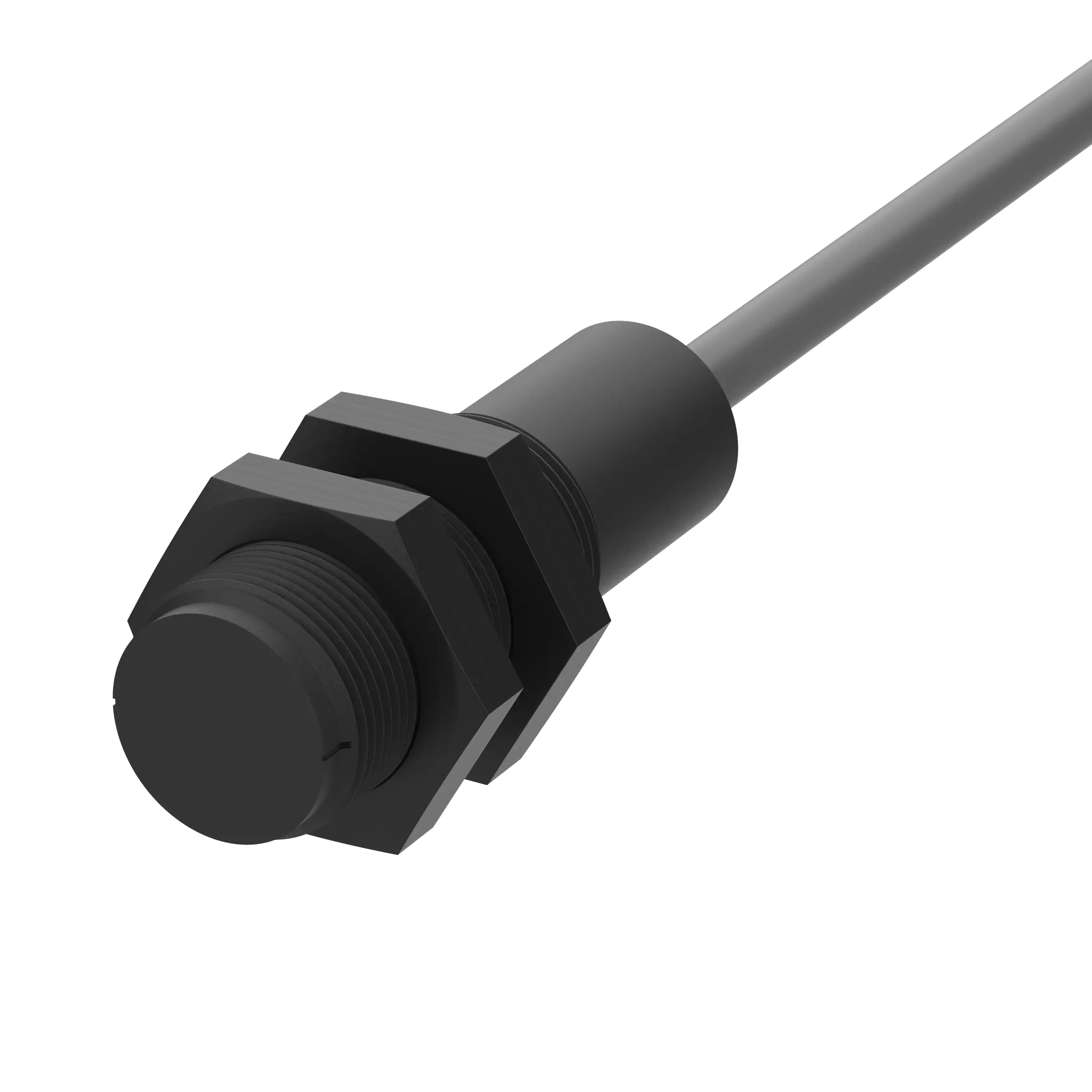 Produktfoto 1 von Elobau 153MSK00K1A-10, Sicherheitssensor eloProtect M, magnetisch betätigt, Schließer/Schließer, 10m Kabel