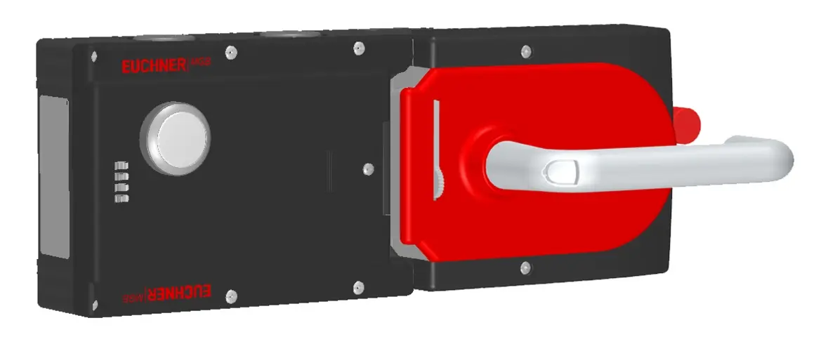 Produktfoto 1 von Euchner MGB-L1HE-ARC-R-121004, Zuhalteset mit 1 Taster, multicode
