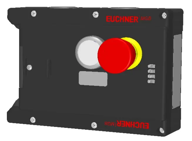 Produktfoto 1 von Euchner MGB-L2-ARA-BL3A1-M-L-121028, Zuhaltemodul+1 Taster