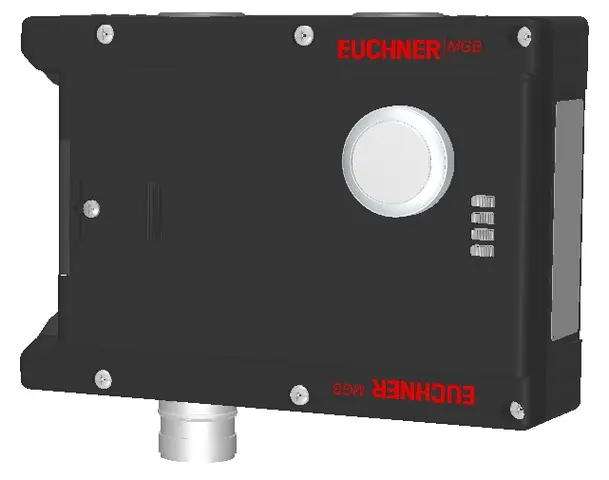 Produktfoto 1 von Euchner MGB-L1-ARC-AK1A1-S1-L-121041, Zuhaltemodul mit 1 Taster, RC18, multicode