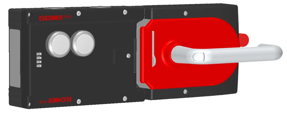 Produktfoto 1 von Euchner MGB-L1HE-ARA-R-121052, Zuhalteset mit 2 Taster