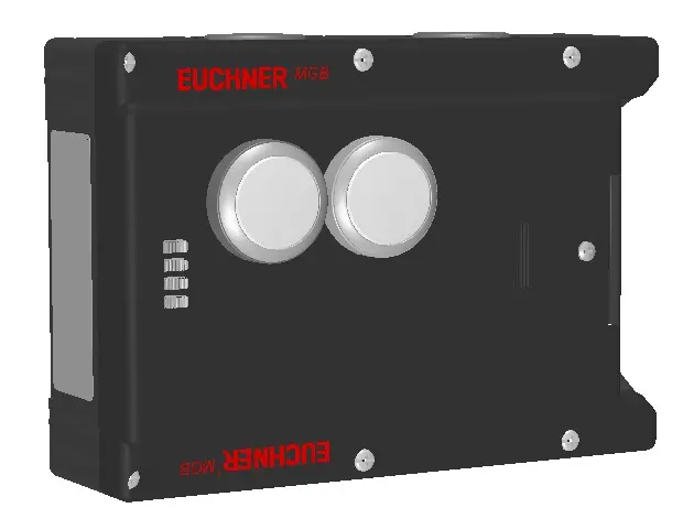 Produktfoto 1 von Euchner MGB-L1-ARA-AL1A1-M-R-121050, Zuhaltemodul mit 2 Taster
