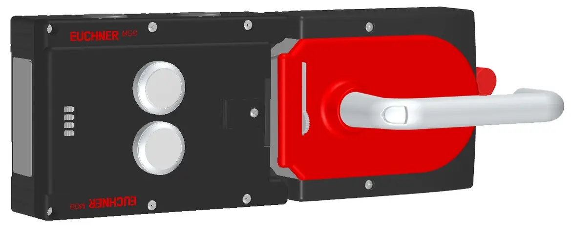Produktfoto 1 von Euchner MGB-L2HE-ARA-R-121066, Zuhalteset (Zuhaltung durch Magnetkraft)+2 Taster