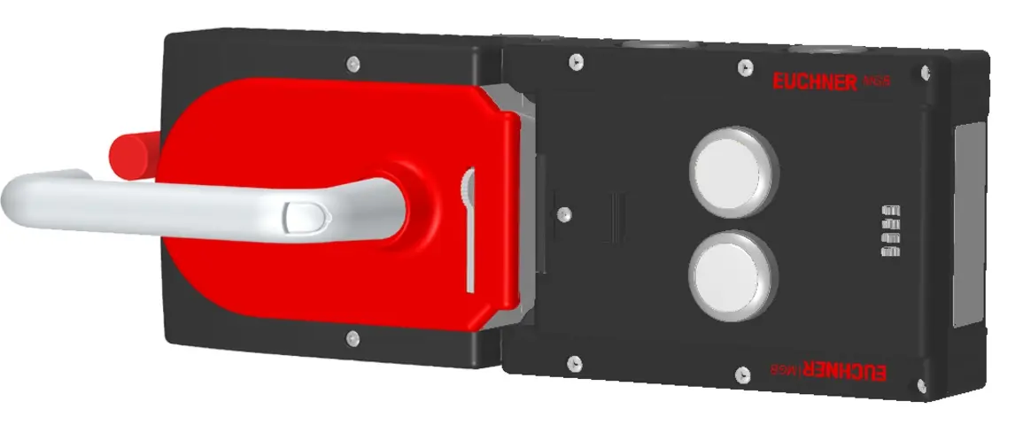 Produktfoto 1 von Euchner MGB-L2HE-ARA-L-121072, Zuhalteset (Zuhaltung durch Magnetkraft)+2 Taster