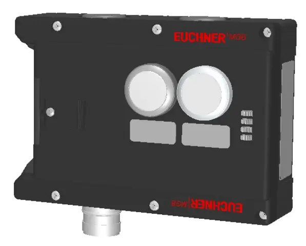 Produktfoto 1 von Euchner MGB-L1-ARA-AL1A1-S1-L-121106, Zuhaltemodul+2 Taster+Beschriftungsträger