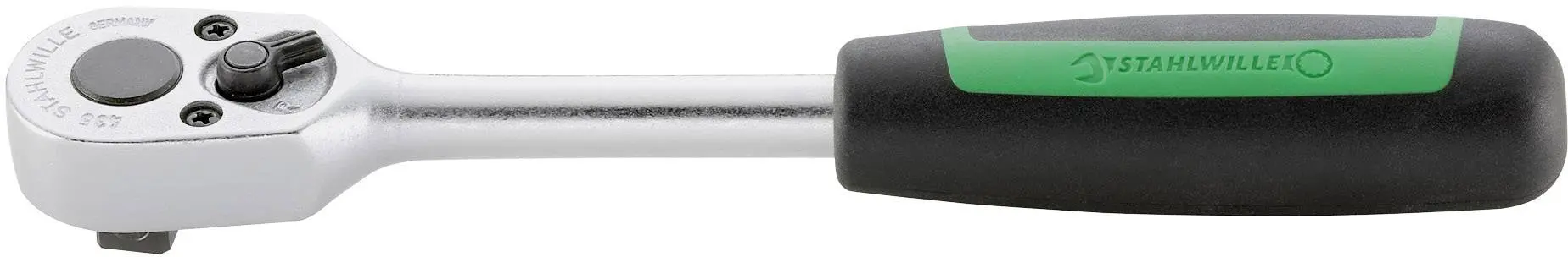 Produktfoto 1 von Stahlwille 12111010, 435-2K Umschaltknarre 3/8" (10 mm) 193 mm