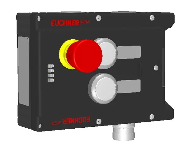 Produktfoto 1 von Euchner MGB-L2-ARA-AM5A1-S1-R-121201, Zuhaltemodul+2 Taster