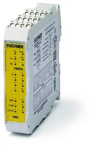 Produktfoto 1 von Euchner MSC-CE-AC-FI8FO2-121290, Erweiterungsmodul