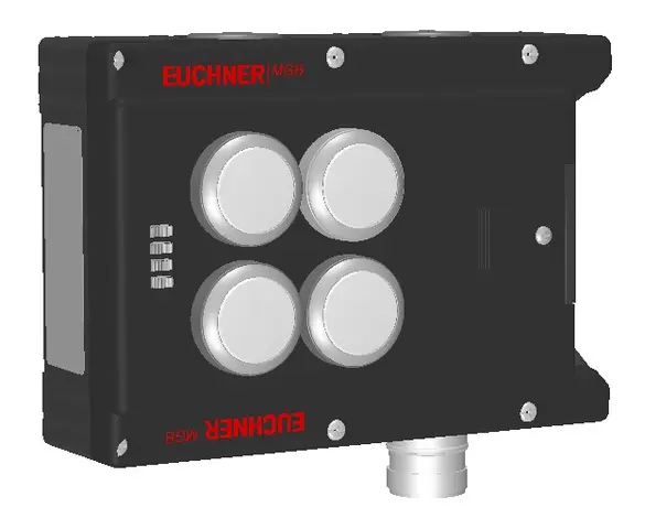Produktfoto 1 von Euchner MGB-L2-ARA-AP1A1-S1-R-121351, Zuhaltemodul+4 Taster
