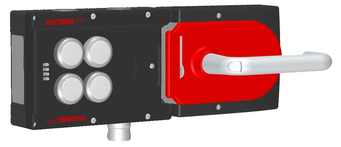 Produktfoto 1 von Euchner MGB-L2H-ARA-R-121352, Zuhalteset (Zuhaltung durch Magnetkraft)+4 Taster